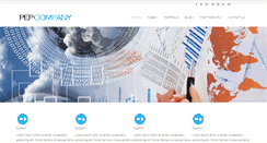 Desktop Screenshot of pepcompany.net